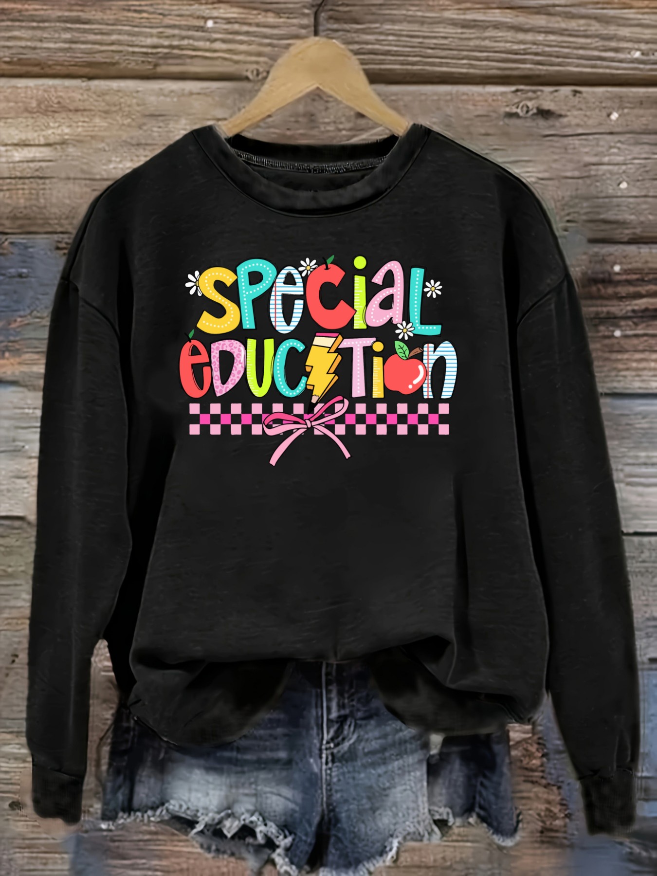 Winter Clothing Design - Women's Casual Long Sleeve Crew Neck