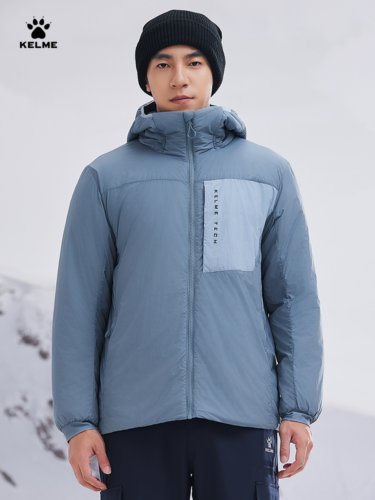 Winter Clothing Hiking - Kelme Lightweight Hooded Outdoor Cotton Jacket