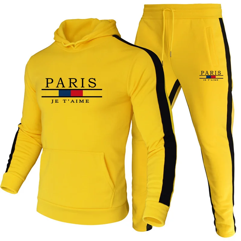 Winter Clothing For Men - Men's Tracksuit Printing Casual Sweatshirts 2