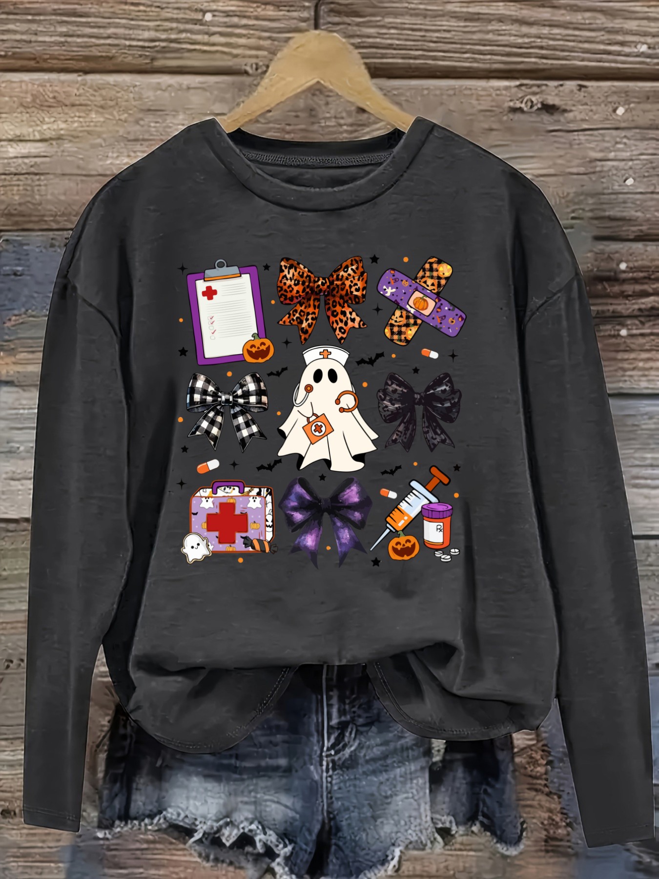 Women's Casual Long Sleeve Cre - Winter Clothing Design recension och pris
