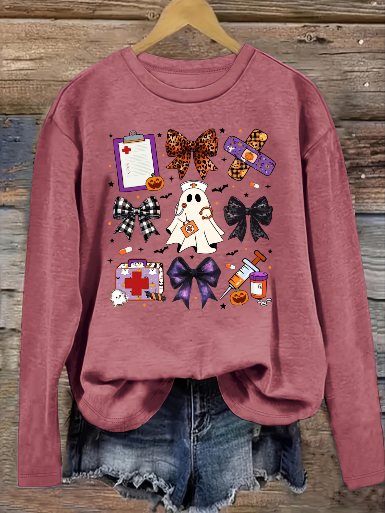 Women's Casual Long Sleeve Cre - Winter Clothing Design recension och pris
