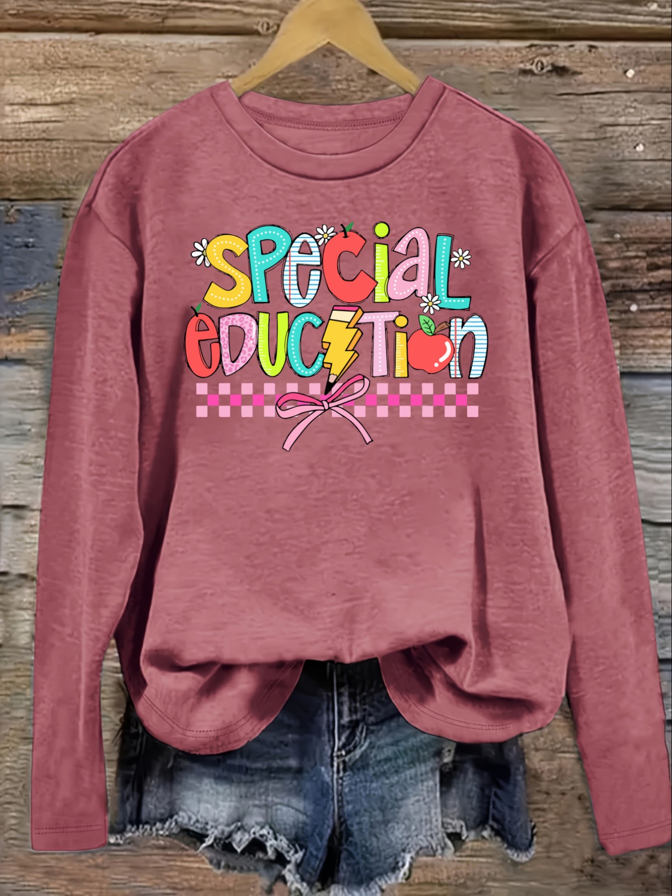 Women's Casual Long Sleeve Cre - Winter Clothing Design recension och pris
