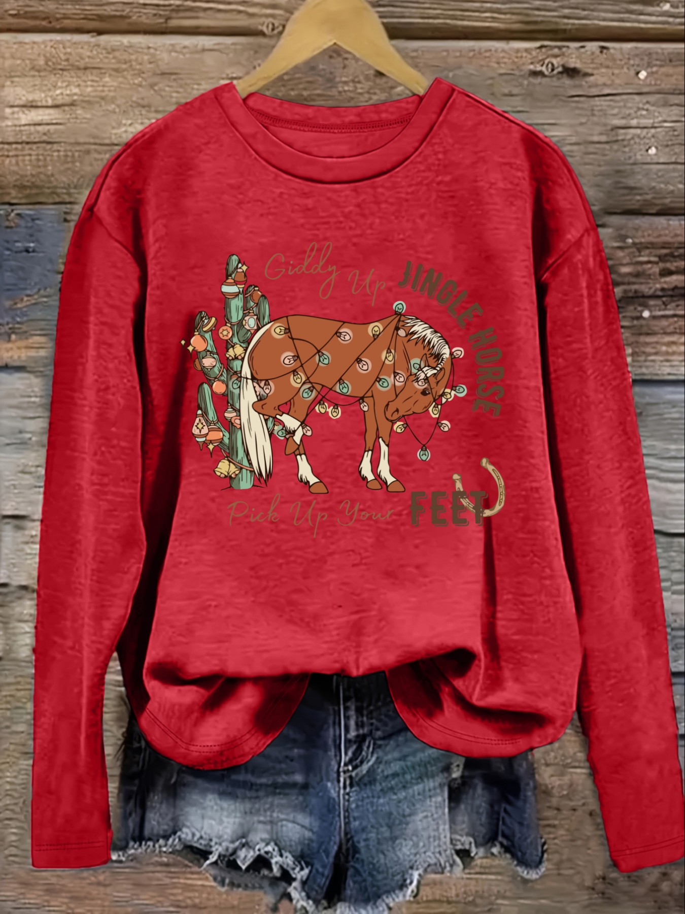 Women's Casual Long Sleeve Cre - Winter Clothing Design recension och pris