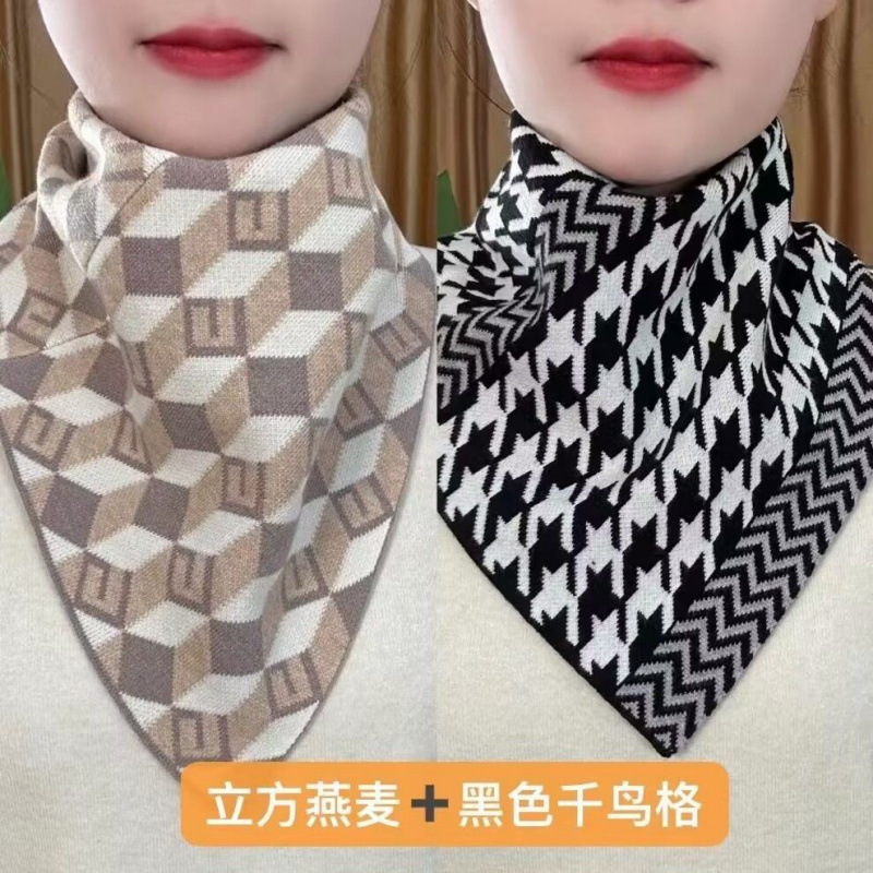 Winter New Triangle Neck Thick - Winter Clothing Korea recension och pris