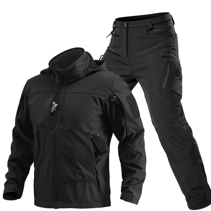 Outdoor Tactical Softshell Sui - Winter Clothing Hiking recension och pris