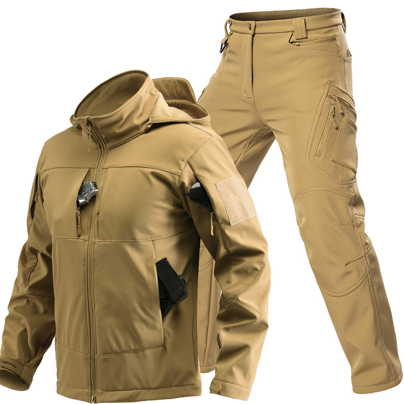 Outdoor Tactical Softshell Sui - Winter Clothing Hiking recension och pris