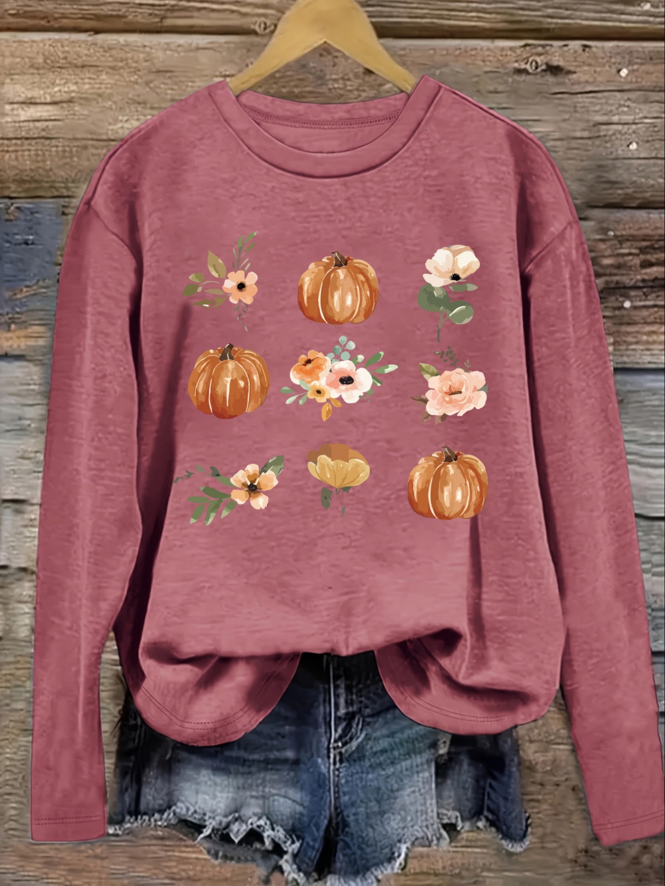 Women's Casual Long Sleeve Cre - Winter Clothing Design recension och pris