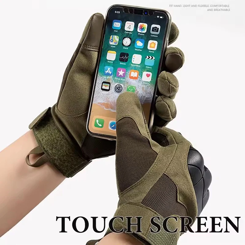 Hunting Gloves Men's Palm Anti - Knit Glove Touch Screen recension och pris