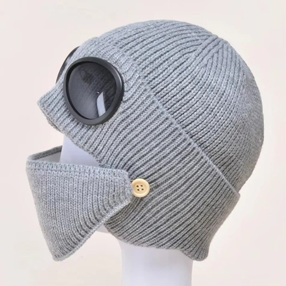 Fleece-lined Warm Woolen Hat K - Winter Clothing Earmuffs recension och pris