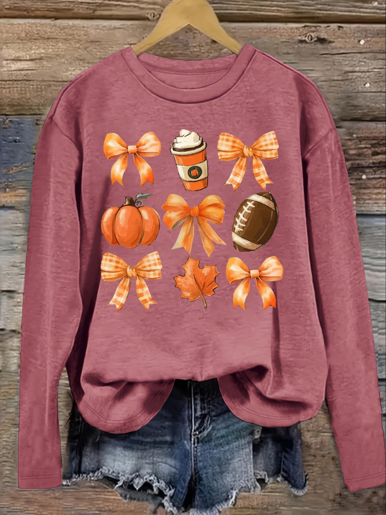 Women's Casual Long Sleeve Cre - Winter Clothing Design recension och pris