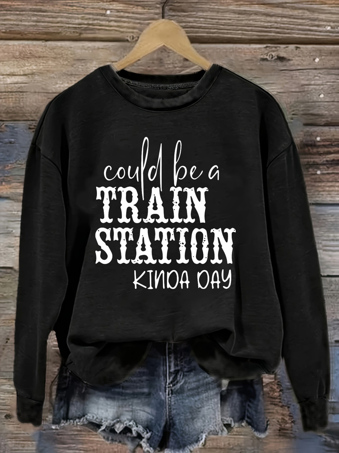 Women's Casual Long Sleeve Cre - Winter Clothing Design recension och pris