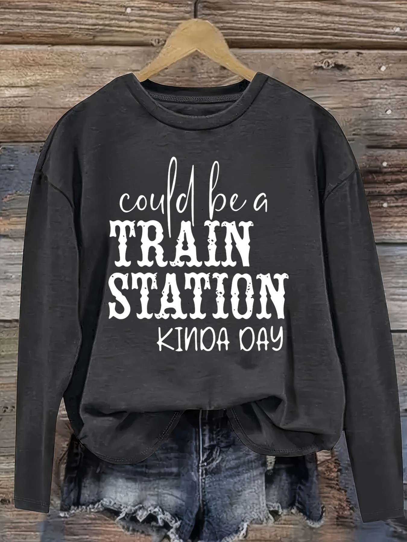 Women's Casual Long Sleeve Cre - Winter Clothing Design recension och pris