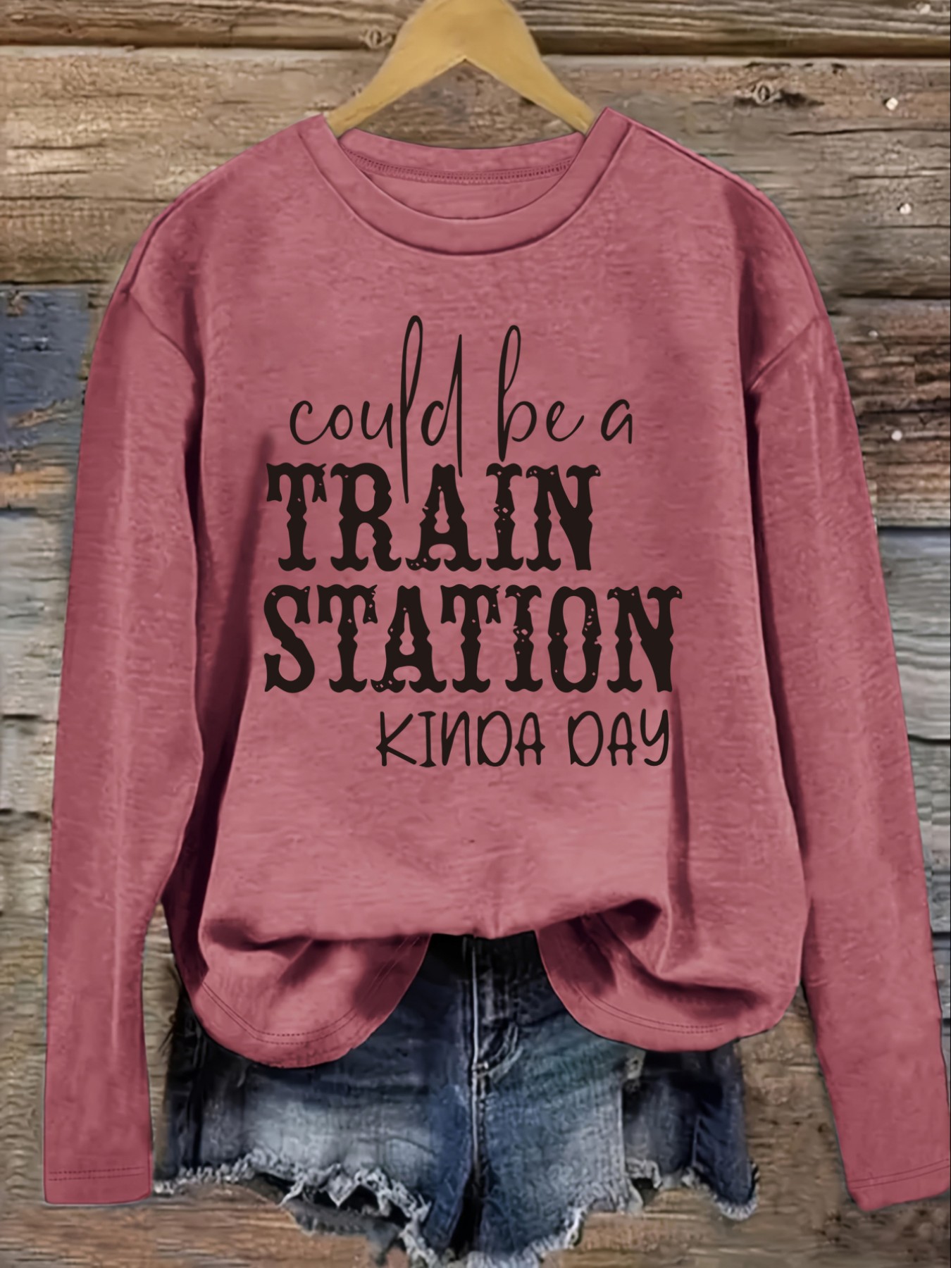 Women's Casual Long Sleeve Cre - Winter Clothing Design recension och pris