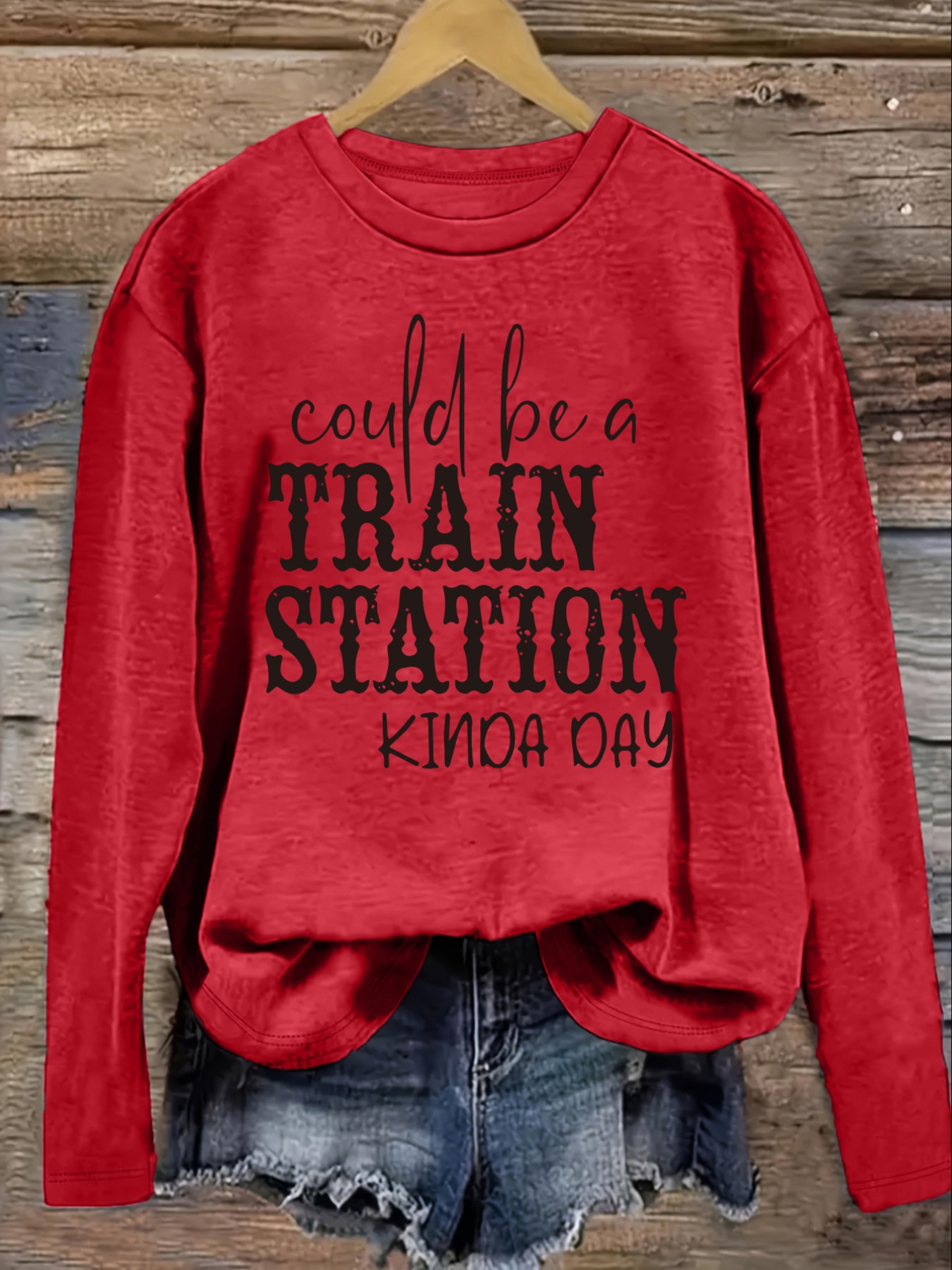 Women's Casual Long Sleeve Cre - Winter Clothing Design recension och pris
