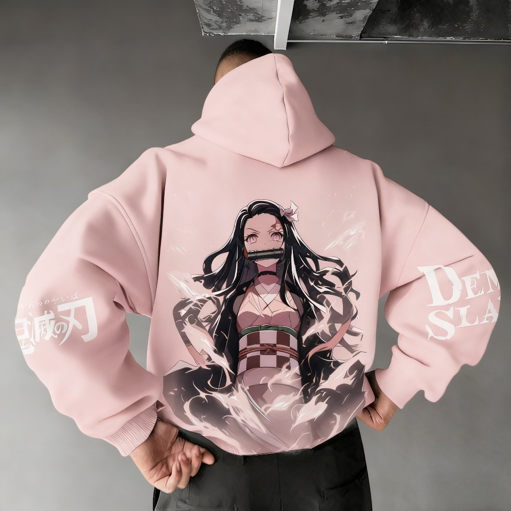 Demon Slayer Men's Hoodie Swea - Winter Clothing Anime recension och pris