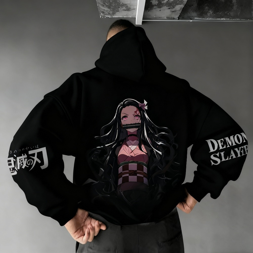 Demon Slayer Men's Hoodie Swea - Winter Clothing Anime recension och pris