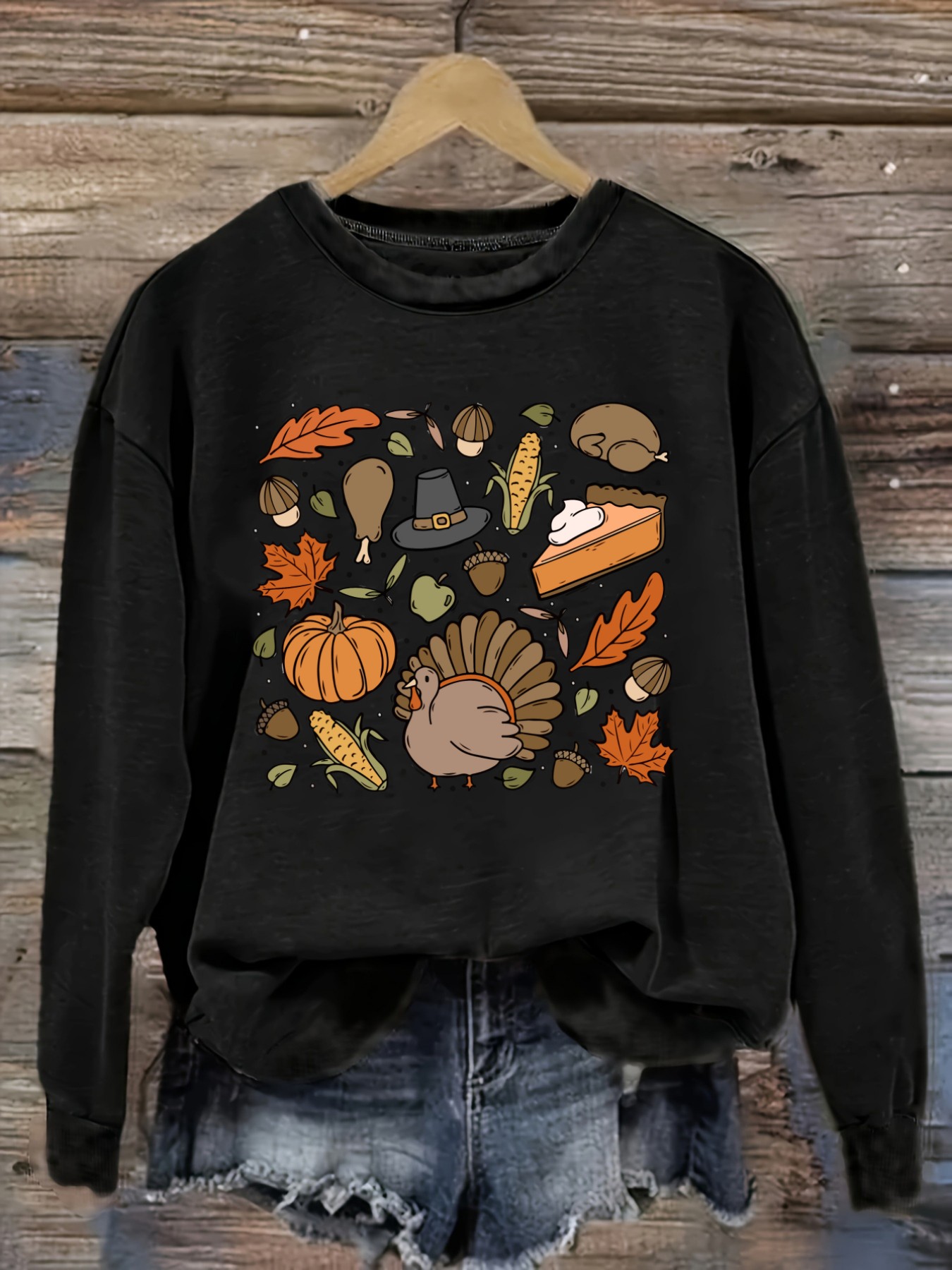 Women's Casual Long Sleeve Cre - Winter Clothing Design recension och pris
