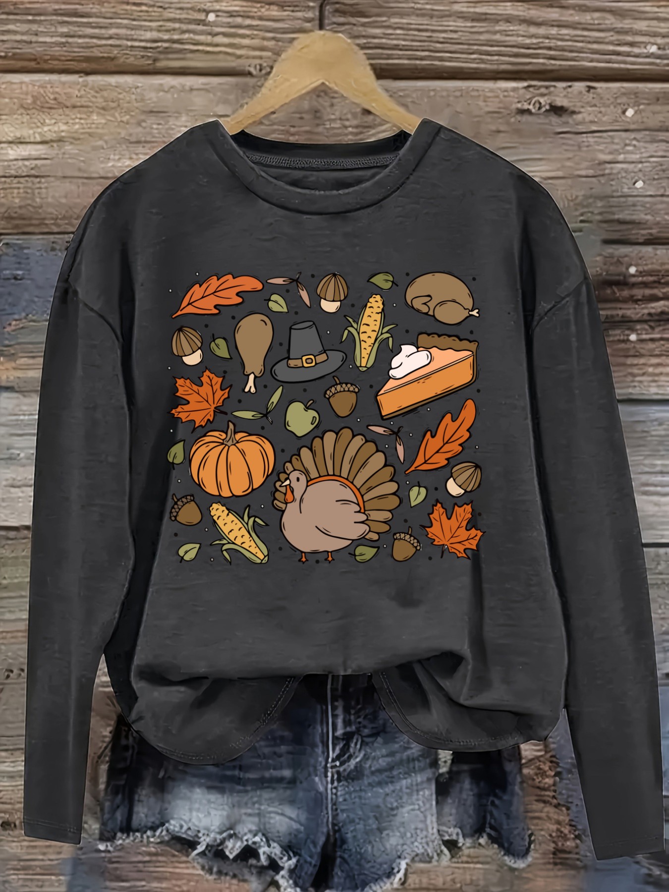 Women's Casual Long Sleeve Cre - Winter Clothing Design recension och pris