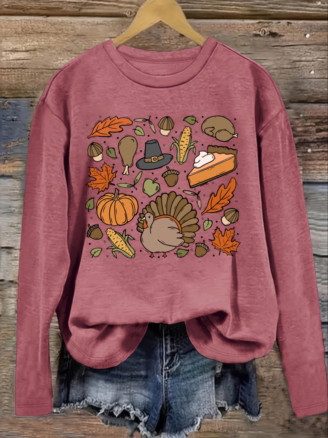 Women's Casual Long Sleeve Cre - Winter Clothing Design recension och pris