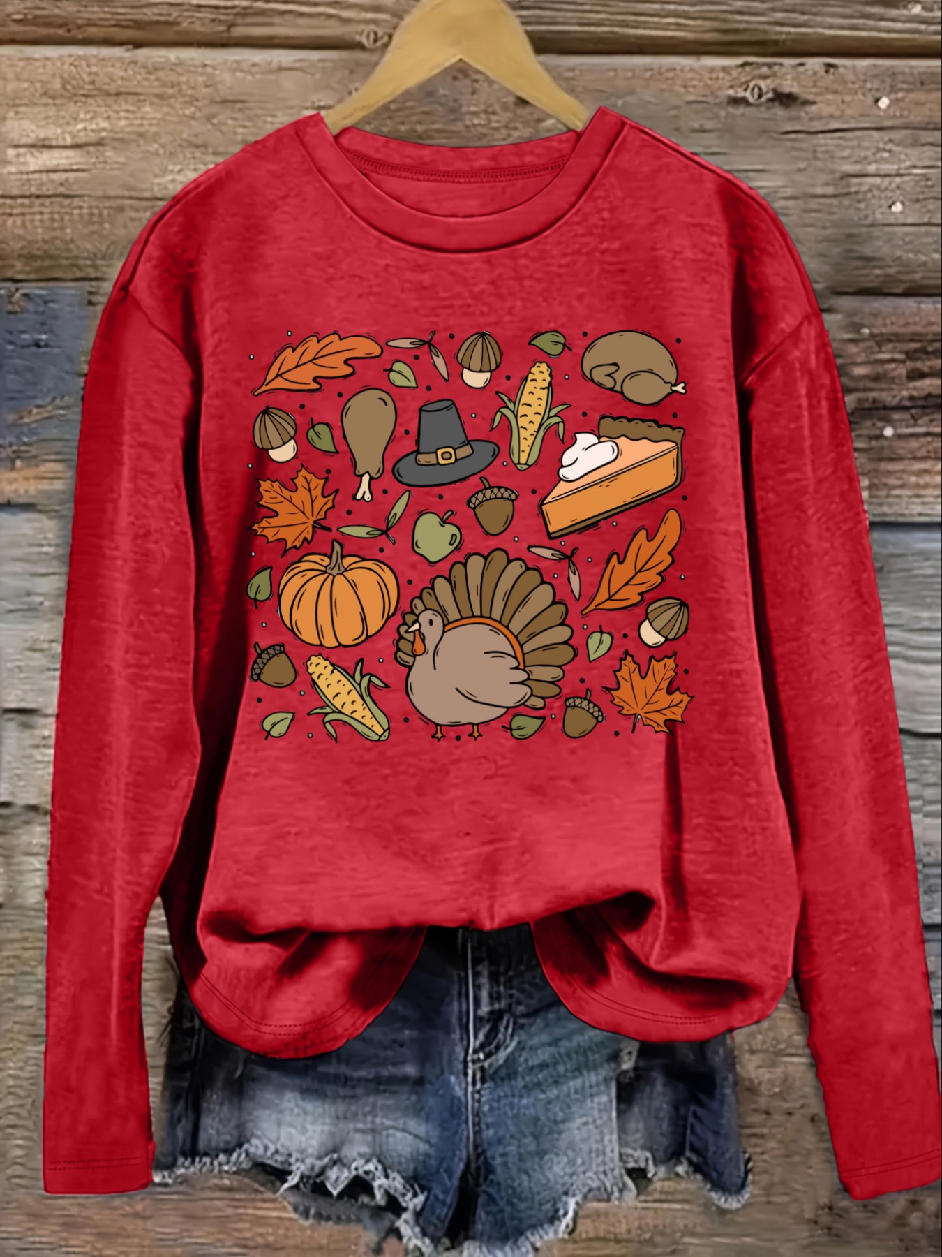 Women's Casual Long Sleeve Cre - Winter Clothing Design recension och pris