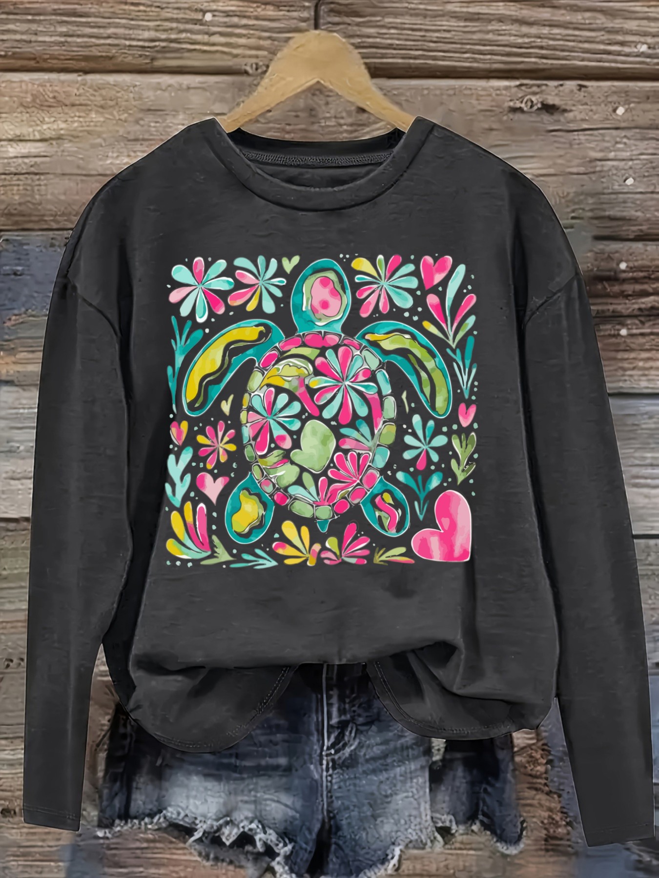 Women's Casual Long Sleeve Cre - Winter Clothing Design recension och pris