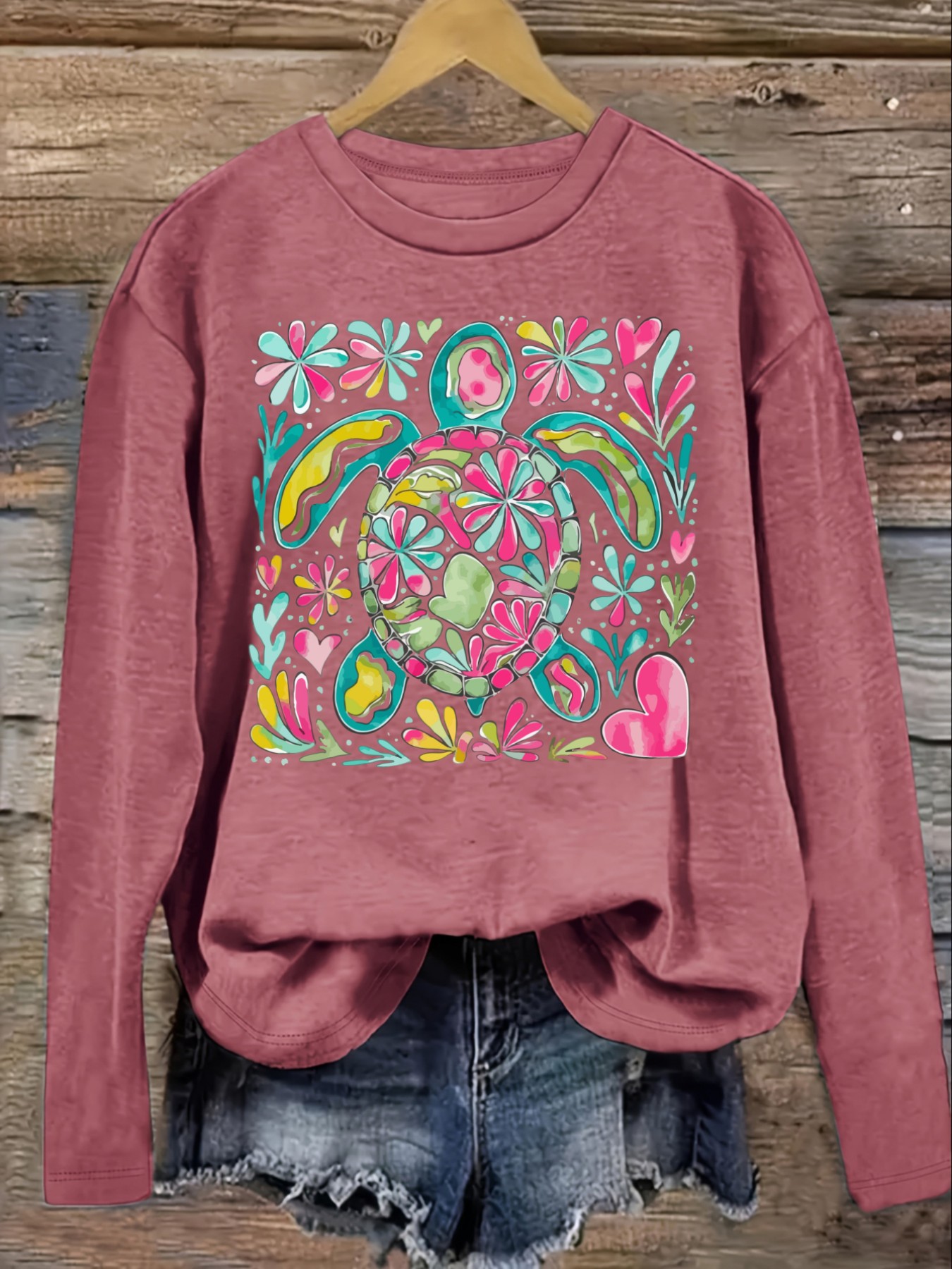 Women's Casual Long Sleeve Cre - Winter Clothing Design recension och pris