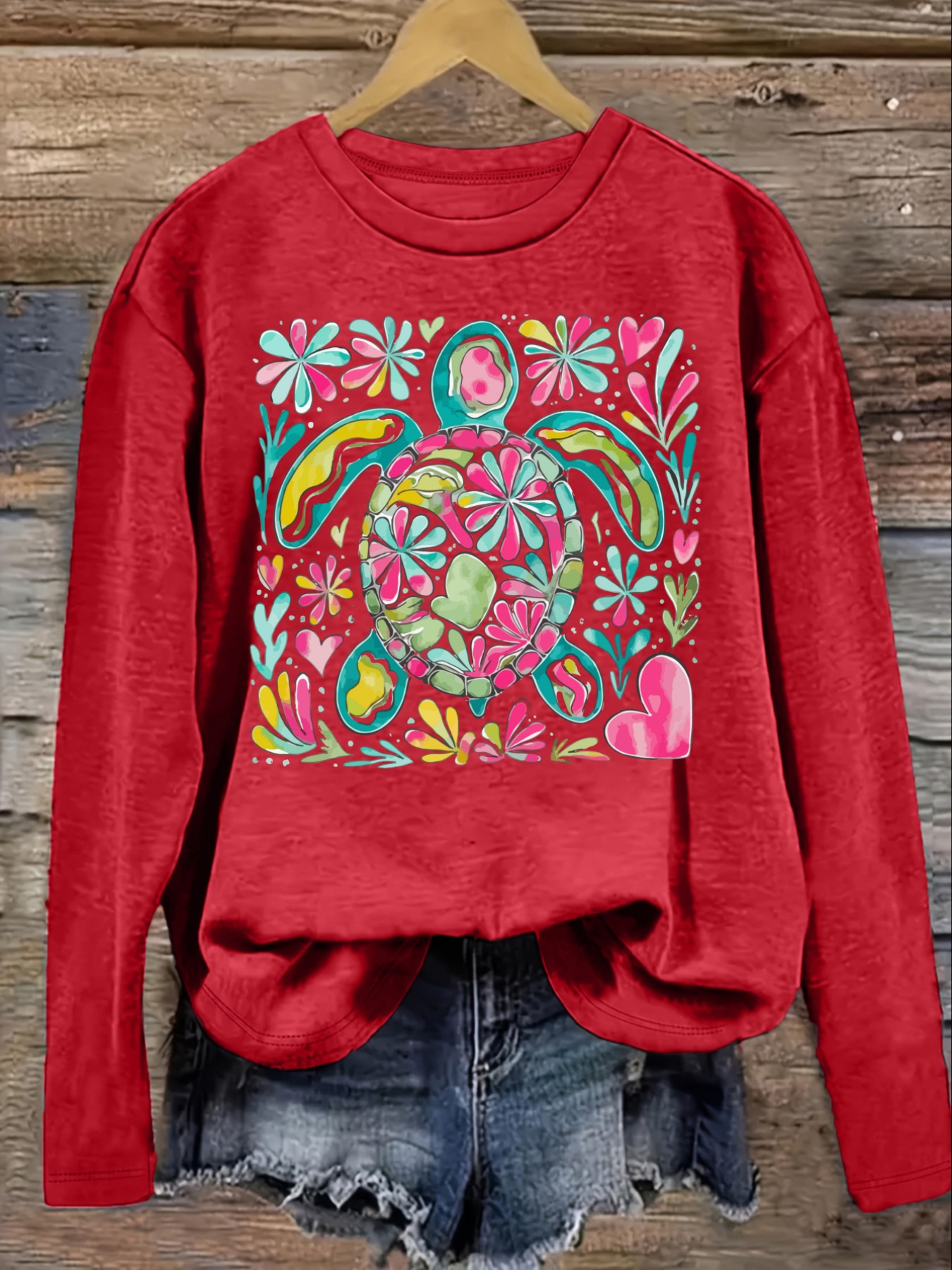 Women's Casual Long Sleeve Cre - Winter Clothing Design recension och pris