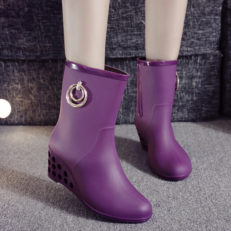 Korean Style Wedges Mid Tube R - Winter Clothing Korea recension och pris