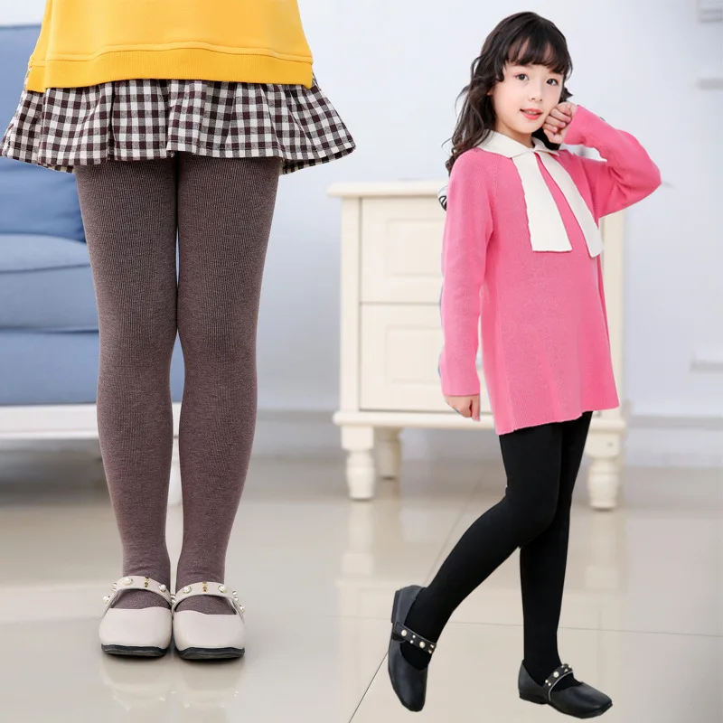 Brushed Thicken Girls Tights f - Winter Clothing Baby Girl recension och pris