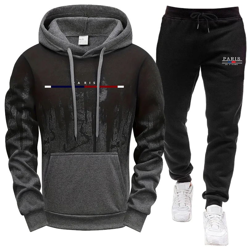 Men's Set/Hoodie/Pants Autumn  - Winter Clothing For Men recension och pris