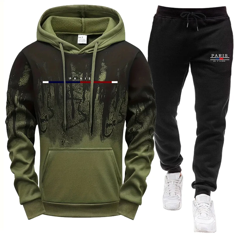 Men's Set/Hoodie/Pants Autumn  - Winter Clothing For Men recension och pris