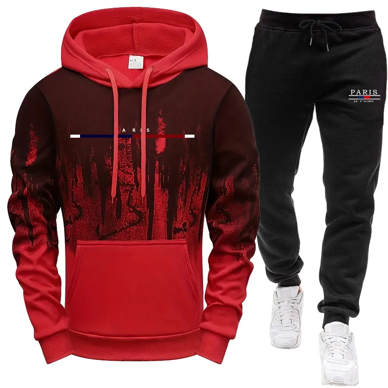 Men's Set/Hoodie/Pants Autumn  - Winter Clothing For Men recension och pris