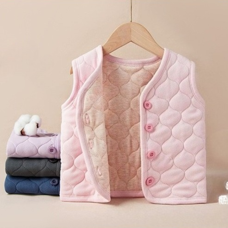 Children's Vest Autumn Winter  - Winter Clothing Baby Girl recension och pris