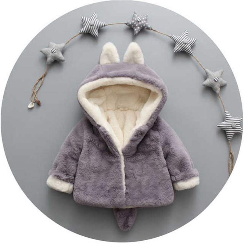 1 2 3 4 Years Plush Baby Jacke - Winter Clothing Baby Girl recension och pris