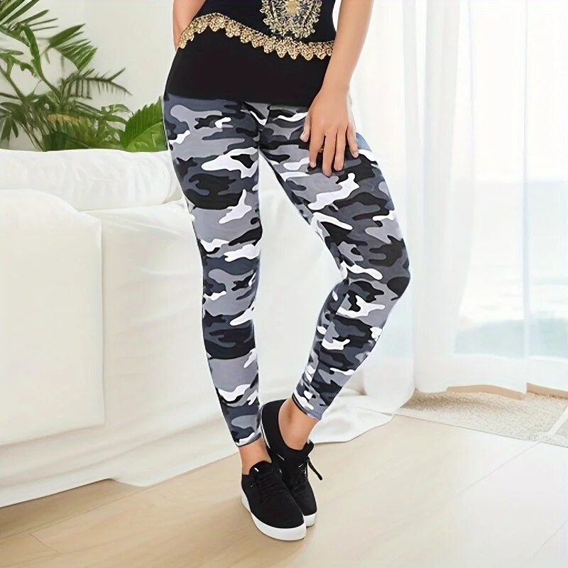 Camouflage Printed White Gray  - Winter Clothing On Sale recension och pris