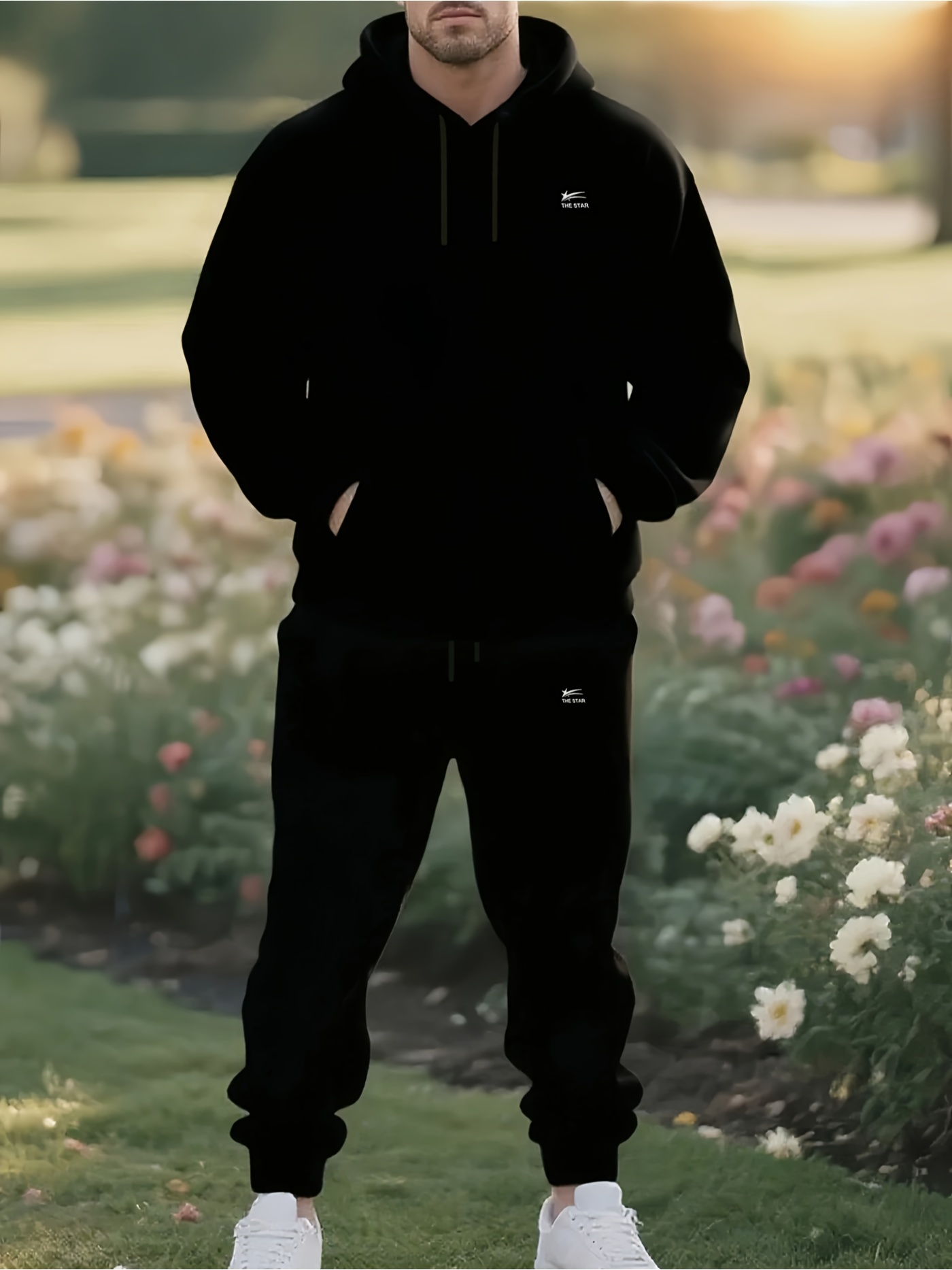 2026 Men 2‑Pieces Tracksuit Bl - Winter Clothing For Men recension och pris