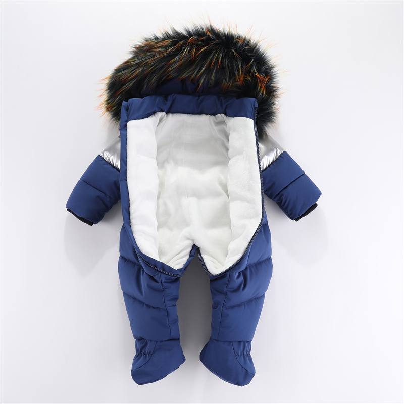 Winter Newborn Baby Romper Wit - Winter Clothing Baby Girl recension och pris