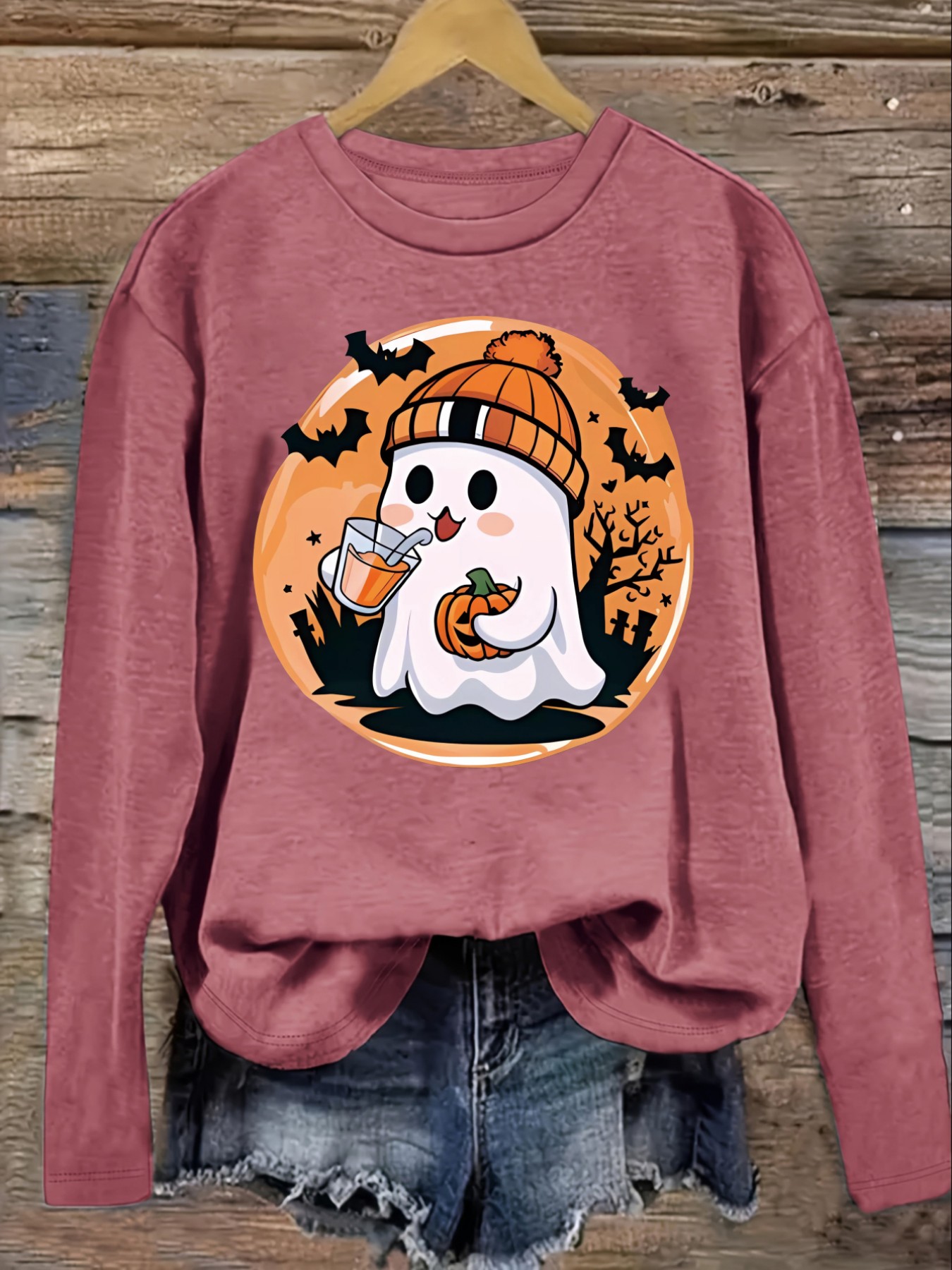 Women's Casual Long Sleeve Cre - Winter Clothing Design recension och pris
