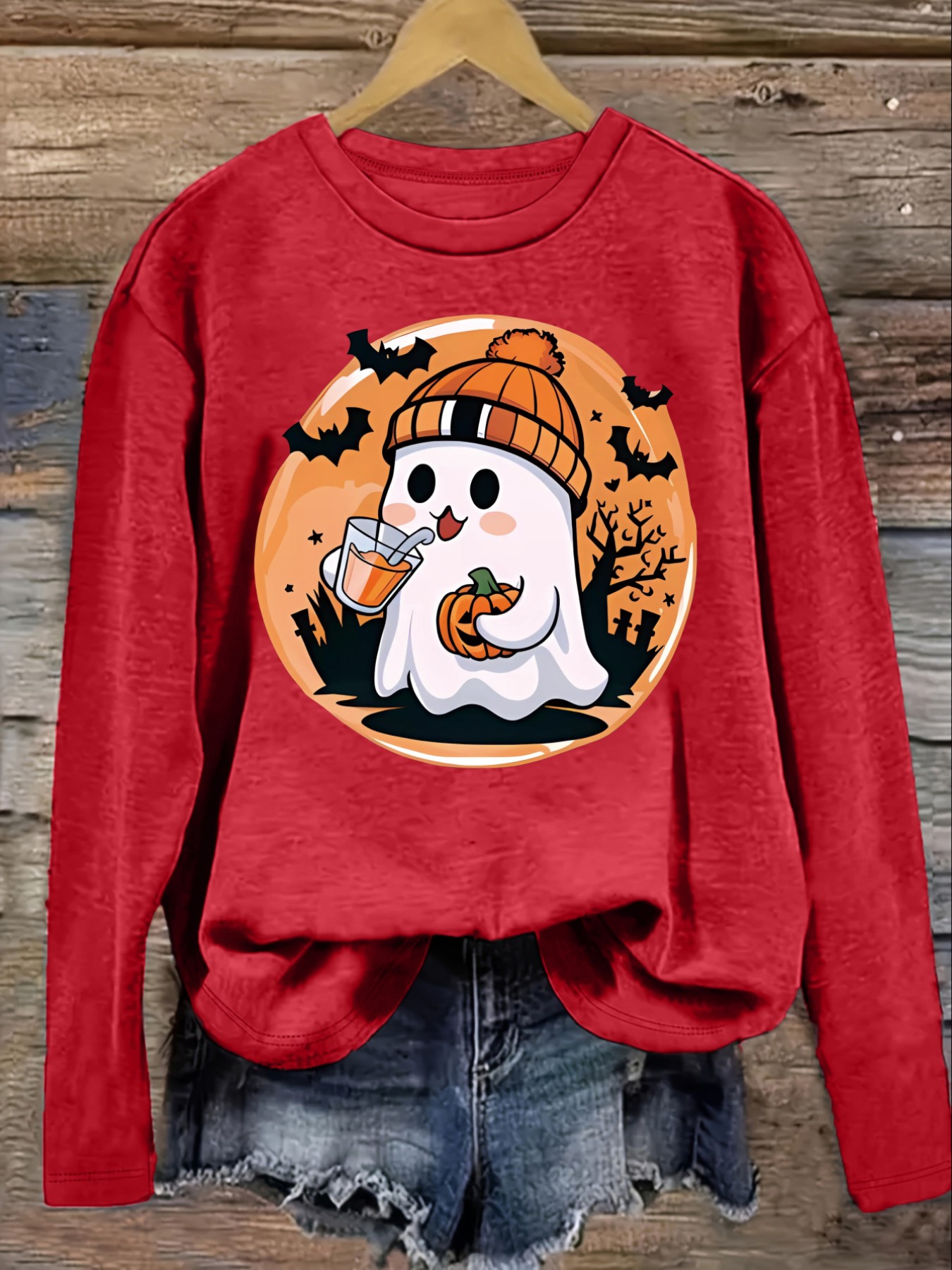 Women's Casual Long Sleeve Cre - Winter Clothing Design recension och pris