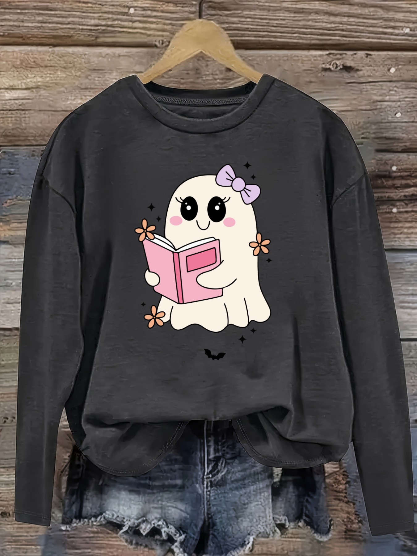 Women's Casual Long Sleeve Cre - Winter Clothing Design recension och pris