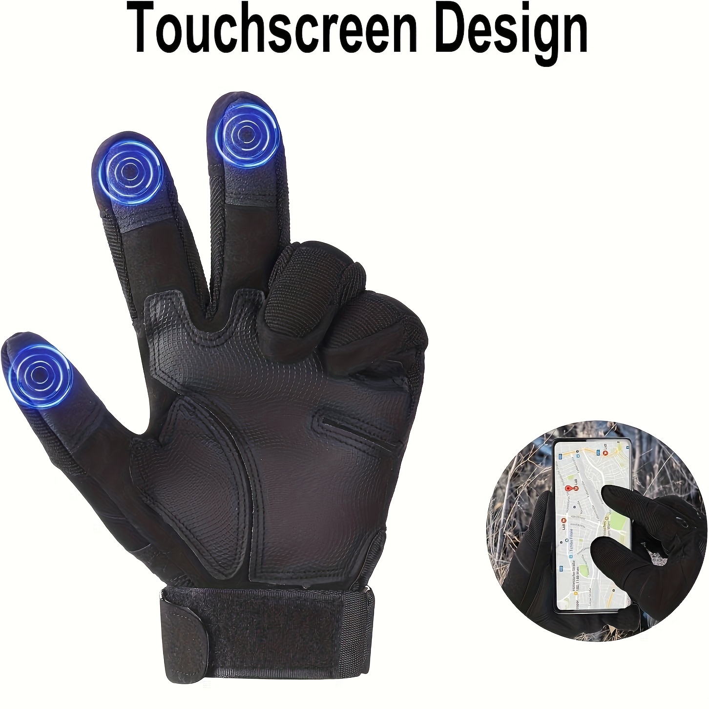 Outdoor Touchscreen Gloves for - Knit Glove Touch Screen recension och pris