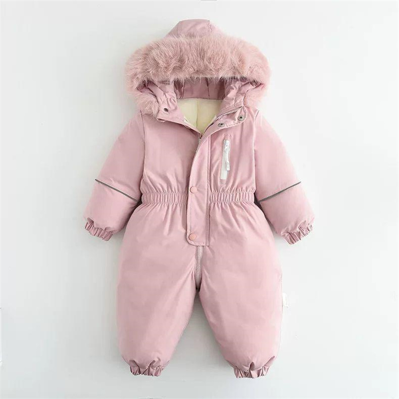 -30℃ Baby Winter Thick Jumpsui - Winter Clothing Baby Girl recension och pris