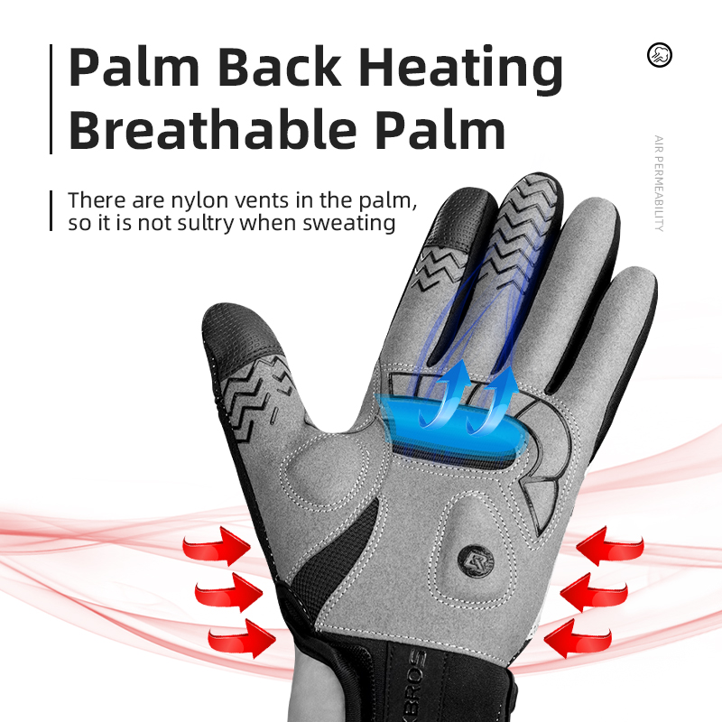 ROCKBROS Heated Winter Glove C - Knit Glove Touch Screen recension och pris
