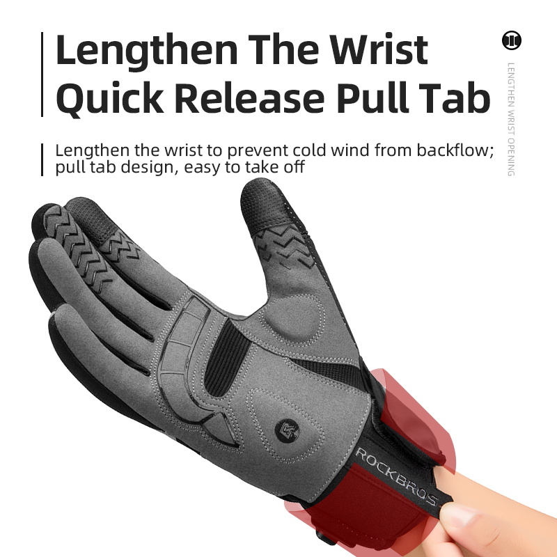 ROCKBROS Heated Winter Glove C - Knit Glove Touch Screen recension och pris