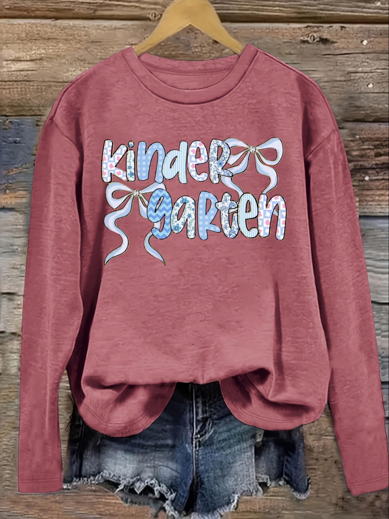 Women's Casual Long Sleeve Cre - Winter Clothing Design recension och pris