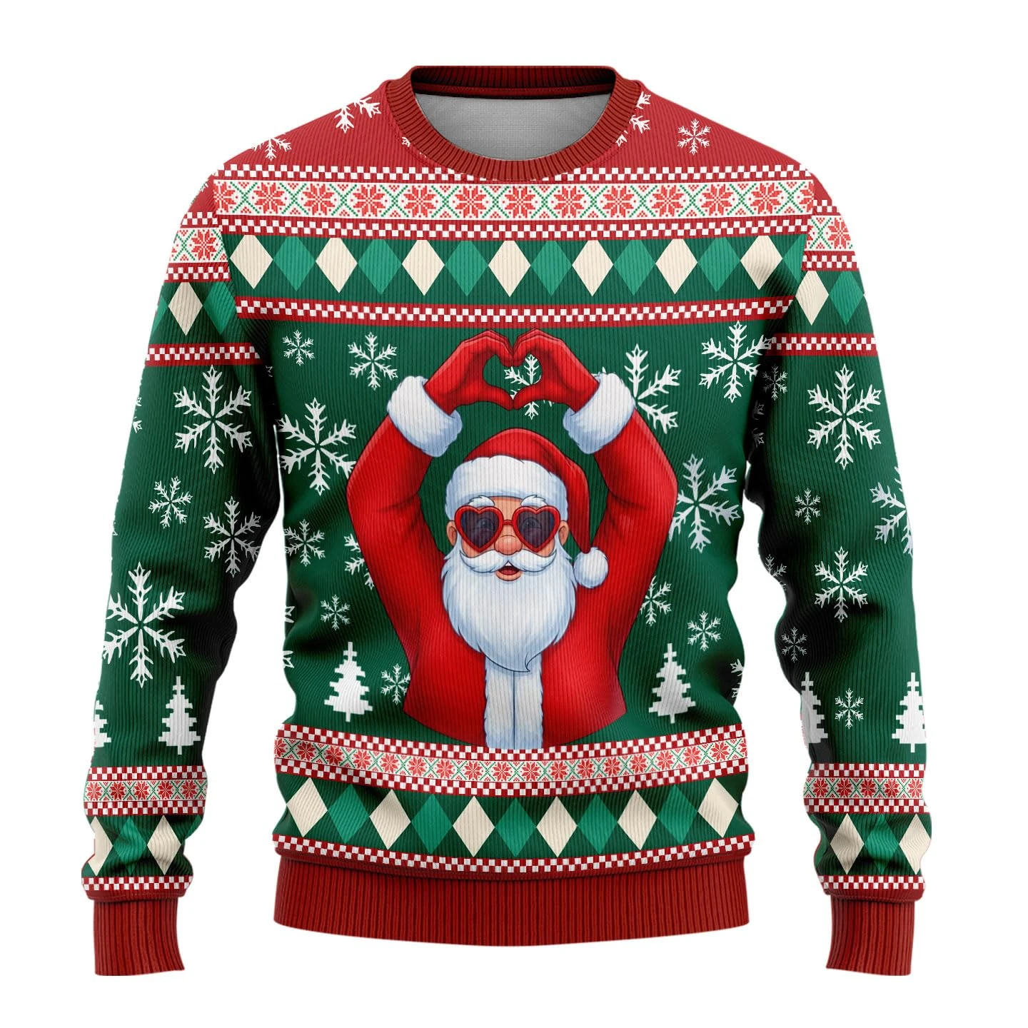 Christmas Cute Santa Claus Car - Winter Clothing For Men recension och pris