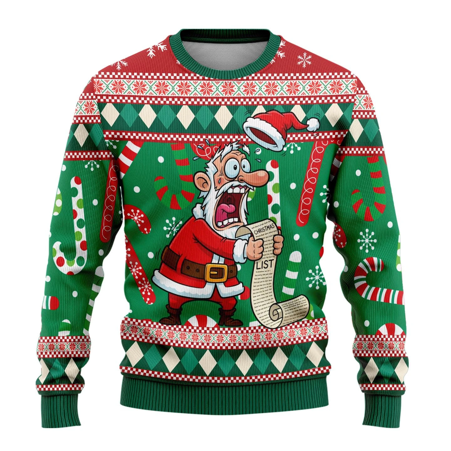 Christmas Cute Santa Claus Car - Winter Clothing For Men recension och pris