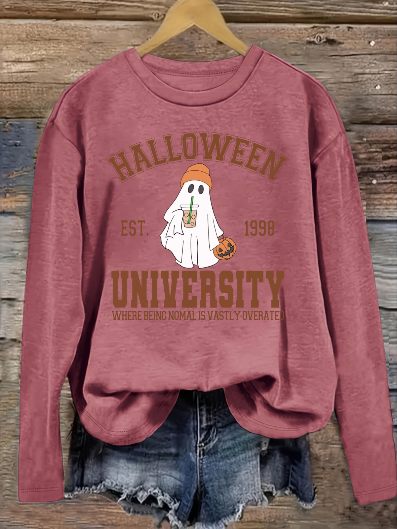 Women's Casual Long Sleeve Cre - Winter Clothing Design recension och pris