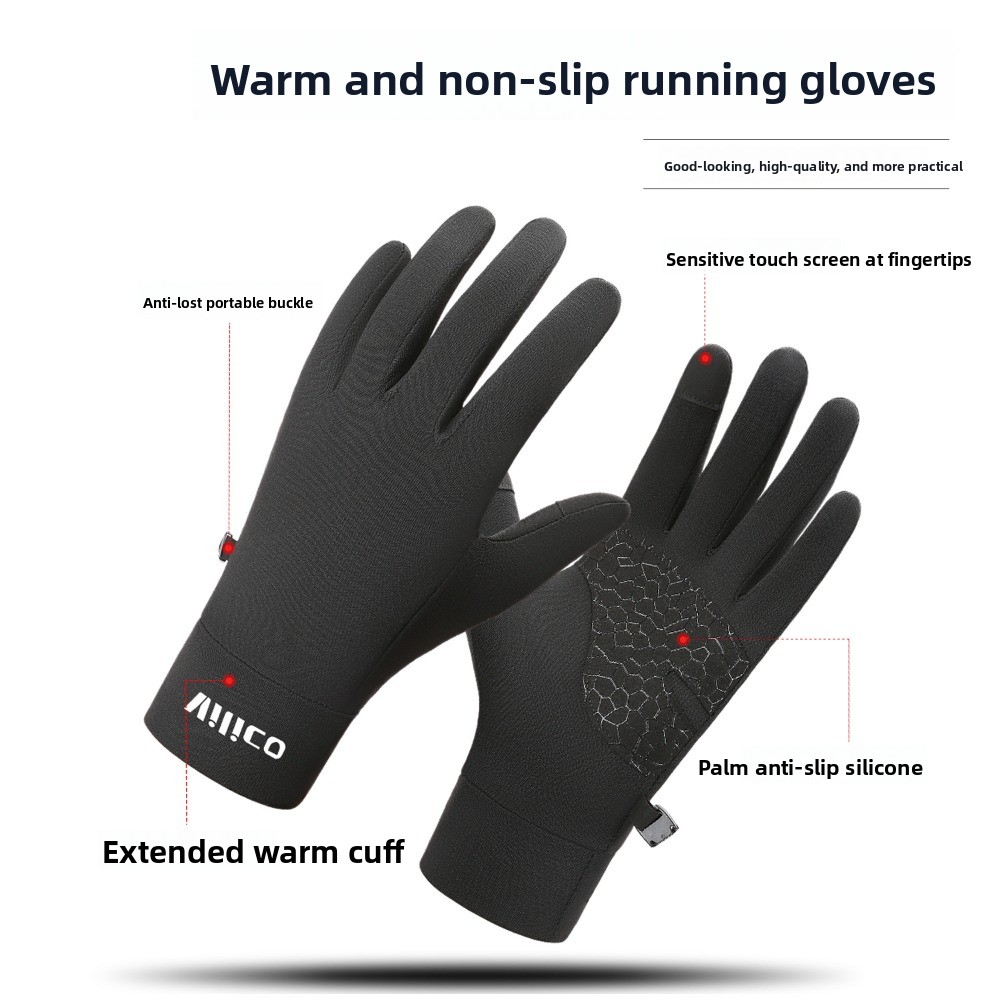 Winter Warm Knit Anti Slip Tou - Knit Glove Touch Screen recension och pris
