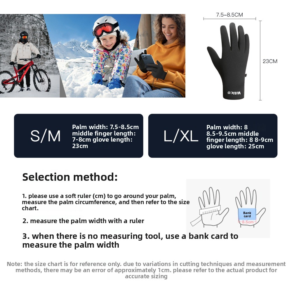 Winter Warm Knit Anti Slip Tou - Knit Glove Touch Screen recension och pris